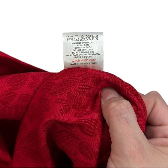 Periwinkle Girls Red Formal Dress 8y Holiday Xmas - Picture 6 of 8